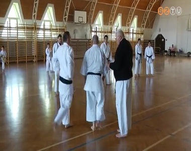 Karate nagymester oktatott Szombathelyen Karate nagymester oktatott Szombathelyen