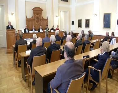 Ünnepi megemlékezés a megyeházán Ünnepi megemlékezés a megyeházán