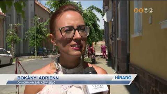 A Welther Károly utcában folytatódik a járdafelújítási program A Welther Károly utcában folytatódik a járdafelújítási program