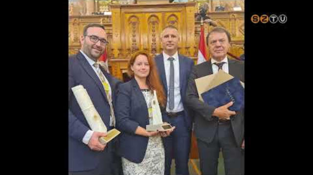 Rangos díjakkal jutalmazták a Szombathelyi Távhőszolgáltató Kft. munkáját