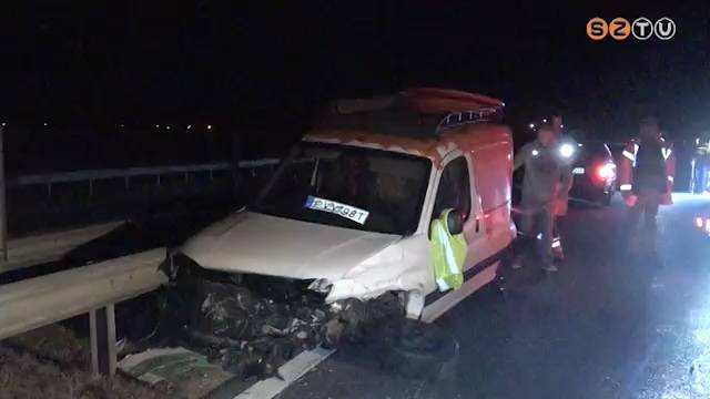 Két baleset is történt rövid időn belül az M86-oson Két baleset is történt rövid időn belül az M86-oson