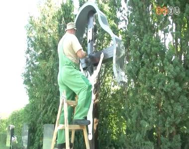 Meg�jul a papi s�rkert a J�ki �ti temet�ben