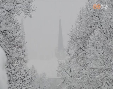 Meg�rkezett az el�re megj�solt havaz�s