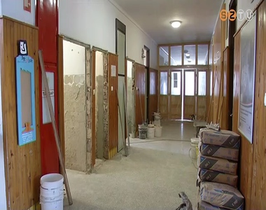 Fel�j�t�s a Gothard-iskol�ban is