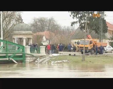 Fokozódik az árvízhelyzet Vas megyében Fokozódik az árvízhelyzet Vas megyében