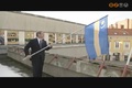 Puskás Tivadar polgármester kitűzte a székely lobogót a polgármesteri hivatal épületére Puskás Tivadar polgármester kitűzte a székely lobogót a polgármesteri hivatal épületére