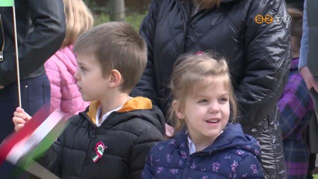 Az 1848-49-es forradalom s szabadsgharc 176. vforduljra emlkezett a vros