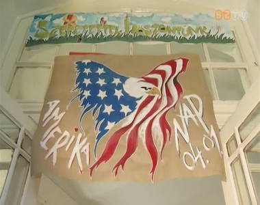 Amerika napot tartottak szombathelyi iskol�kban