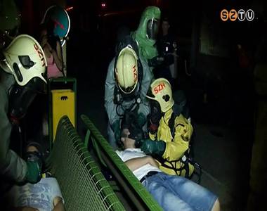 �jszakai katasztr�fav�delmi gyakorlat