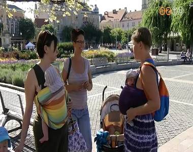 A szoptat�st n�pszer�s�tett�k a kismam�k