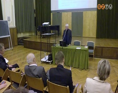 Korzenszky Richárd tihanyi perjel tartott előadást Szombathelyen Korzenszky Richárd tihanyi perjel tartott előadást Szombathelyen