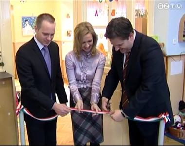 Négy millió forintból korszerűsítették a közelmúltban a Kuckó bölcsődét Négy millió forintból korszerűsítették a közelmúltban a Kuckó bölcsődét