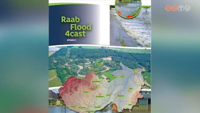 Befejeződött a Rába árvízi figyelmeztető és előrejelző modell fejlesztése Befejeződött a Rába árvízi figyelmeztető és előrejelző modell fejlesztése