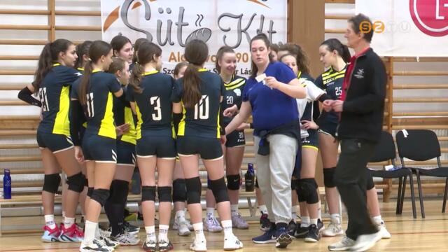 Ltvnyos s fordulatokban gazdag mrkzseket jtszott a SzoSI leny rplabda egyttese