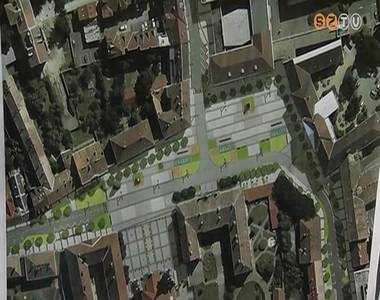 Visszakapja 150 �vvel ezel�tti k�lsej�t a Berzsenyi D�niel t�r