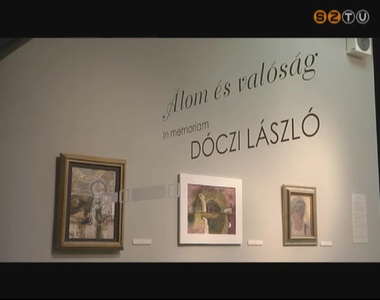 A tavaly elhunyt Dóczi László képeiből nyílt kiállítás a képtárban