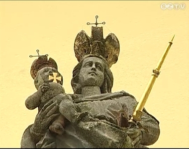 Megújul a Mária-szobor Szombathelyen