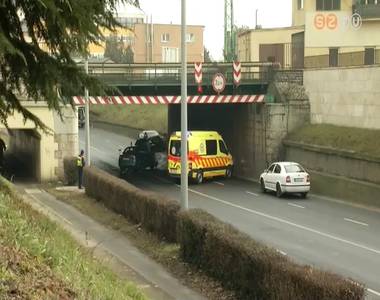 Hal�los baleset a Zanati �ti alulj�r�ban