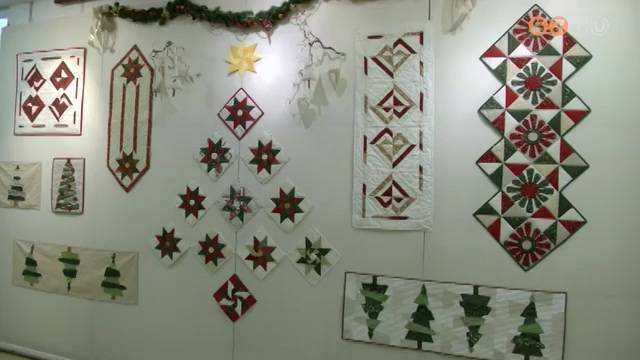 Winter Rozál textilmunkái láthatók Oladon Winter Rozál textilmunkái láthatók Oladon