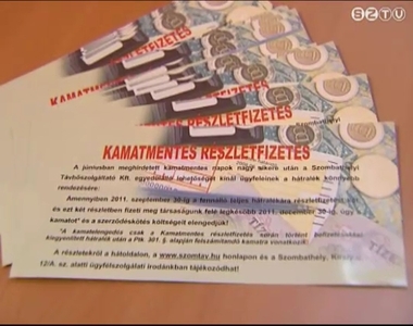 Kamatmentes részletfizetési lehetőség a hátralékosoknak a szombathelyi Távhőnél Kamatmentes részletfizetési lehetőség a hátralékosoknak a szombathelyi Távhőnél
