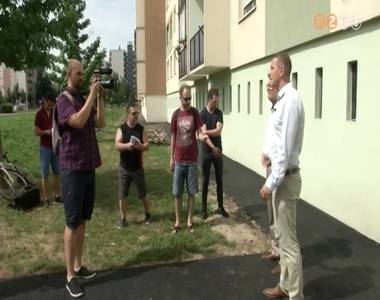 Megújult egy Rohonci úti járdaszakasz Megújult egy Rohonci úti járdaszakasz