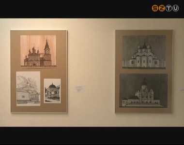 Orosz egyetemist�k ki�ll�t�sa a K�pt�rban