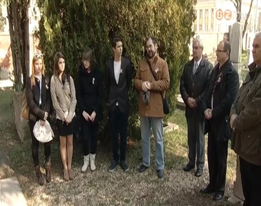 Medgyesi Somogyi Ign�cra eml�keztek p�nteken a Szent M�rton temet�ben