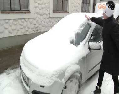 A m�nuszok ut�n a havaz�s is meg�rkezett