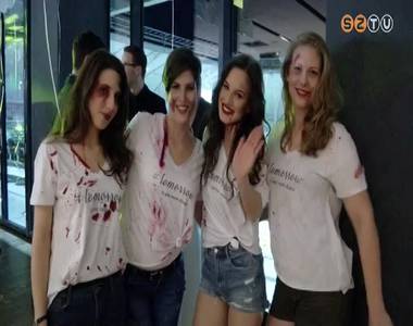 Farsangoltak az Iqor dolgoz�i