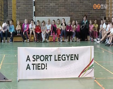 A sport legyen a tied!