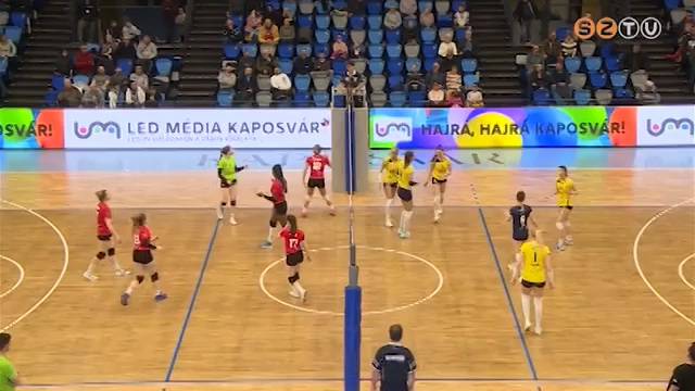 Kaposv�ron is veres�get szenvedett a Hungast Halad�s n�i r�plabda csapata