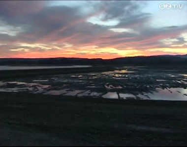 Gondok a lukácsházi tározónál Gondok a lukácsházi tározónál