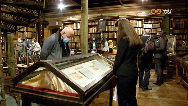 Könyvtárőrök, papkönyvtárosok címmel nyílt kiállítás az Egyházmegyei Könyvtárban Könyvtárőrök, papkönyvtárosok címmel nyílt kiállítás az Egyházmegyei Könyvtárban