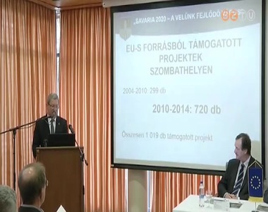 Savaria 2020 - A vel�nk fejl�d� v�ros