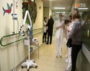 M�szeradom�ny a k�rh�z gyermekoszt�ly�nak