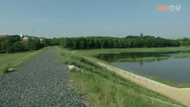 Be lehet hajtani kerékpárral a dozmati víztározó területére Be lehet hajtani kerékpárral a dozmati víztározó területére