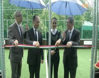 A Bencz�r Gyula Utcai �vod�ban adt�k �t haz�nkban a 200. ovifoci p�ly�t