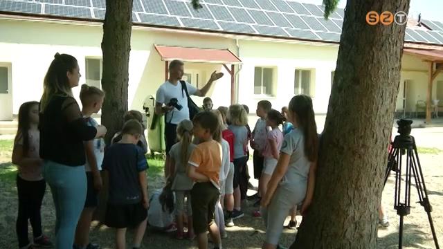 Interaktív tanóra a táplánszentkereszti iskola elsőseinek Interaktív tanóra a táplánszentkereszti iskola elsőseinek