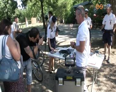 Bűnmegelőzési akció a parkerdőben Bűnmegelőzési akció a parkerdőben