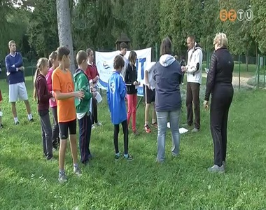 T�jfut�verseny a Szent Istv�n parkban