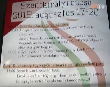 Négynapos lesz a szentkirályi búcsú Négynapos lesz a szentkirályi búcsú