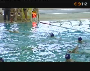 Alig�tor VUS - Feh�rv�r serd�l� v�zilabda-m�rk�z�s (1-2. negyed)