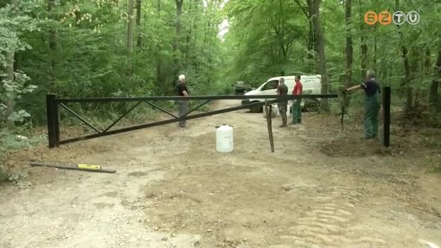 Lezártak egy erdészeti utat a Parkerdőben Lezártak egy erdészeti utat a Parkerdőben