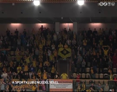 Falco - Sopron, bajnoki negyedd�nt� 1. m�rk�z�s (3-4. negyed)