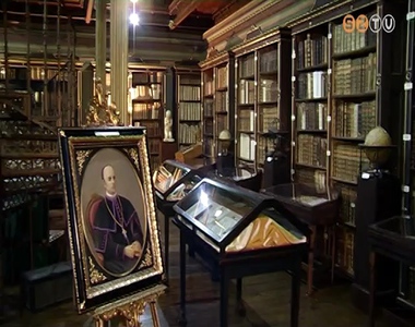 130 �ves az egyh�zmegyei k�nyvt�r barokk teremk�nyvt�ra