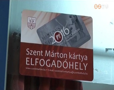 T�bb mint 25 ezren haszn�lt�k j�lius elseje �ta a Szent M�rton-k�rty�t