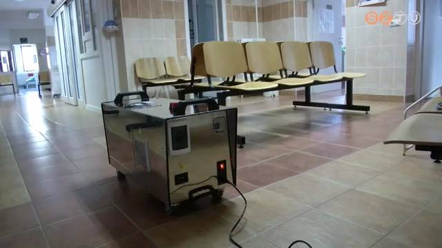 Ózonnal fertőtlenítik az orvosi rendelőket Ózonnal fertőtlenítik az orvosi rendelőket