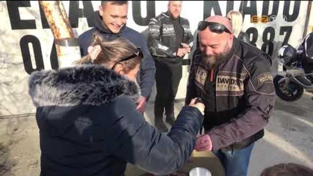 Mintegy flezer motoros hajtott keresztl a vroson szilveszter napjn