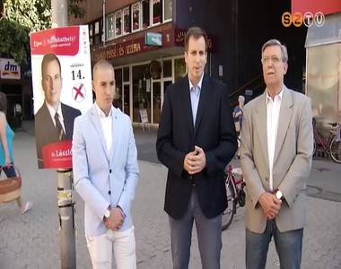 �ljen Szombathely! sajt�t�j�koztat� a Derkovitson