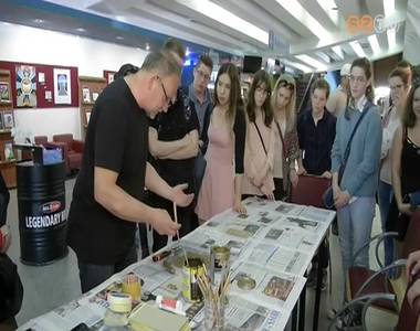 M�v�szeti projektnap k�z�piskol�soknak